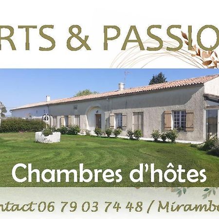 Bed and Breakfast Arts & Passion Mirambeau  Esterno foto